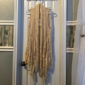 Pretty Angel lacy cardigan.